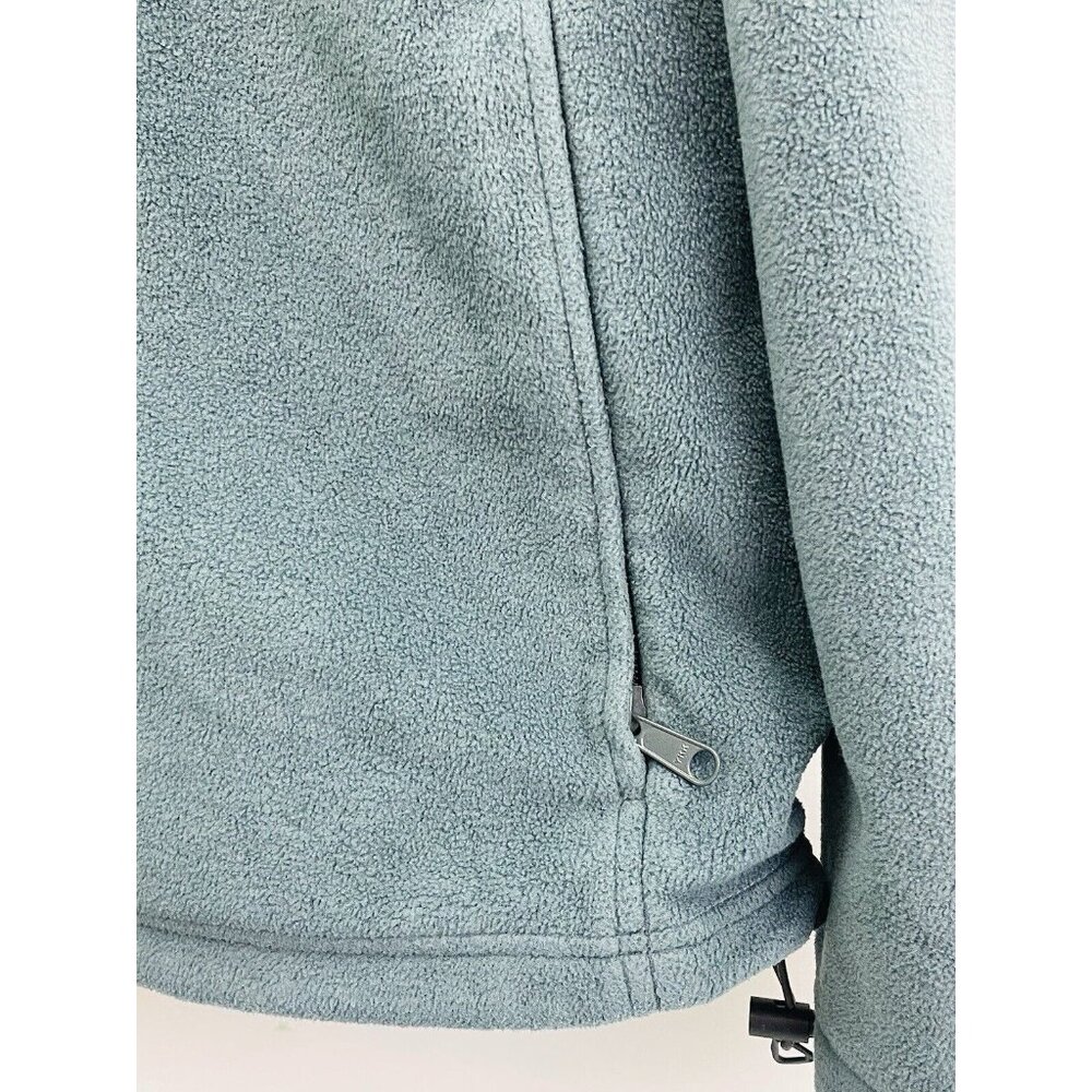 Columbia Men's XXL Long Sleeve Full Zip Up Mock Neck Jacket Green - Picture 14 of 16